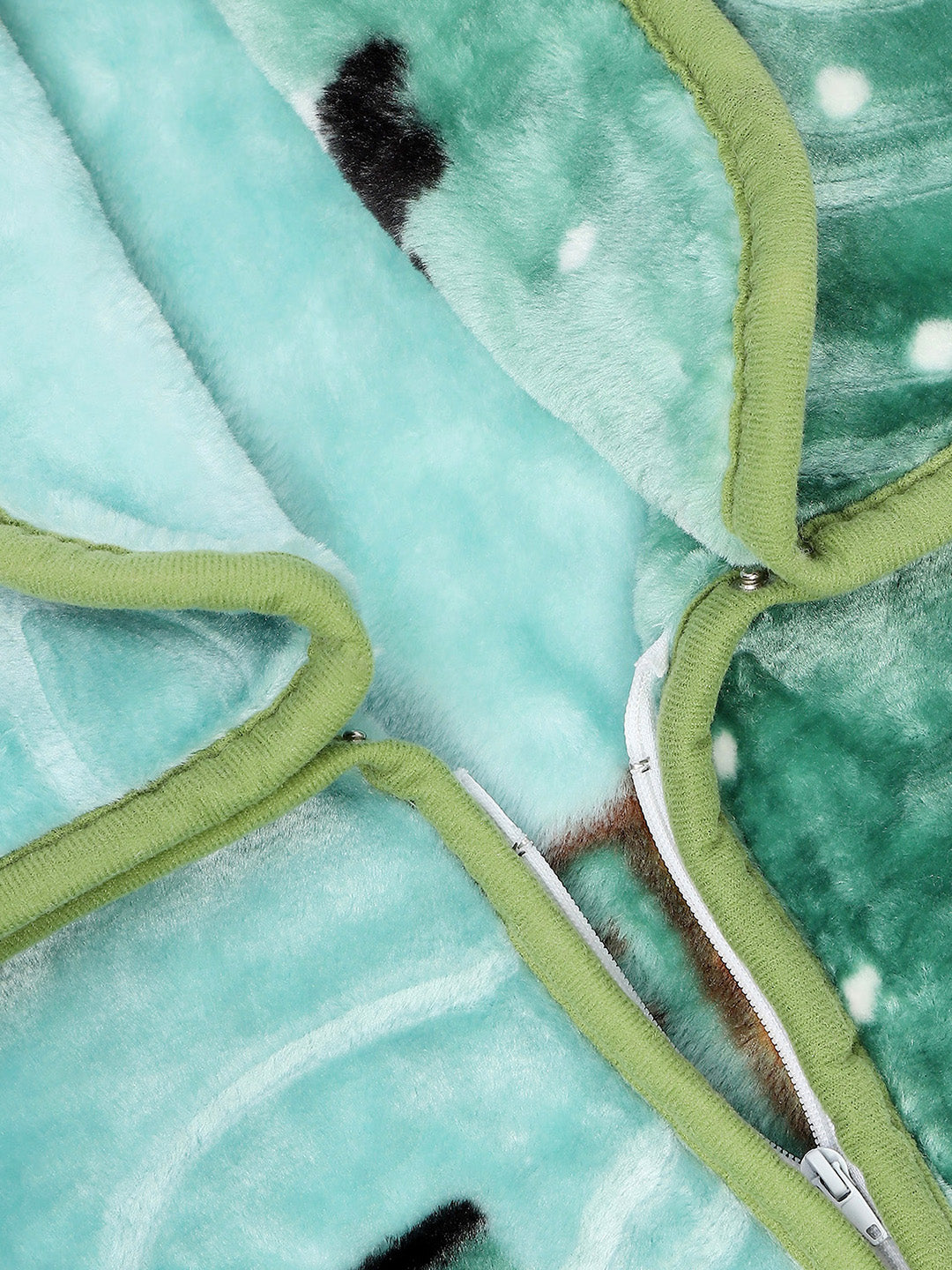 Printed Baby Blanket For Winter 1 Ply, 625 GSM, Weight 0.55 kg (Toddler)