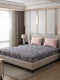 130 GSM Polyester Double Bed 1 Bedsheet with 2 Pillow Covers (Edmond)