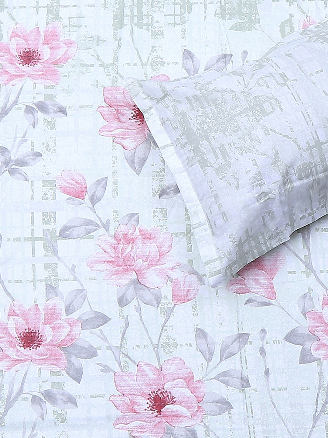 104 TC Cotton Double Bedsheet with 2 Pillow Covers - Updated - Updated - Updated