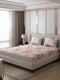 130 GSM Polyester Double Bed 1 Bedsheet with 2 Pillow Covers (Essence)