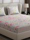 130 GSM Polyester Double Bed 1 Bedsheet with 2 Pillow Covers (Essence)