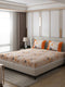 130 GSM Polyester Double Bed 1 Bedsheet with 2 Pillow Covers (Essence)