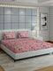 144 TC Cotton Double Bed 1 Bedsheet with 2 Pillow Covers (Fashnik)