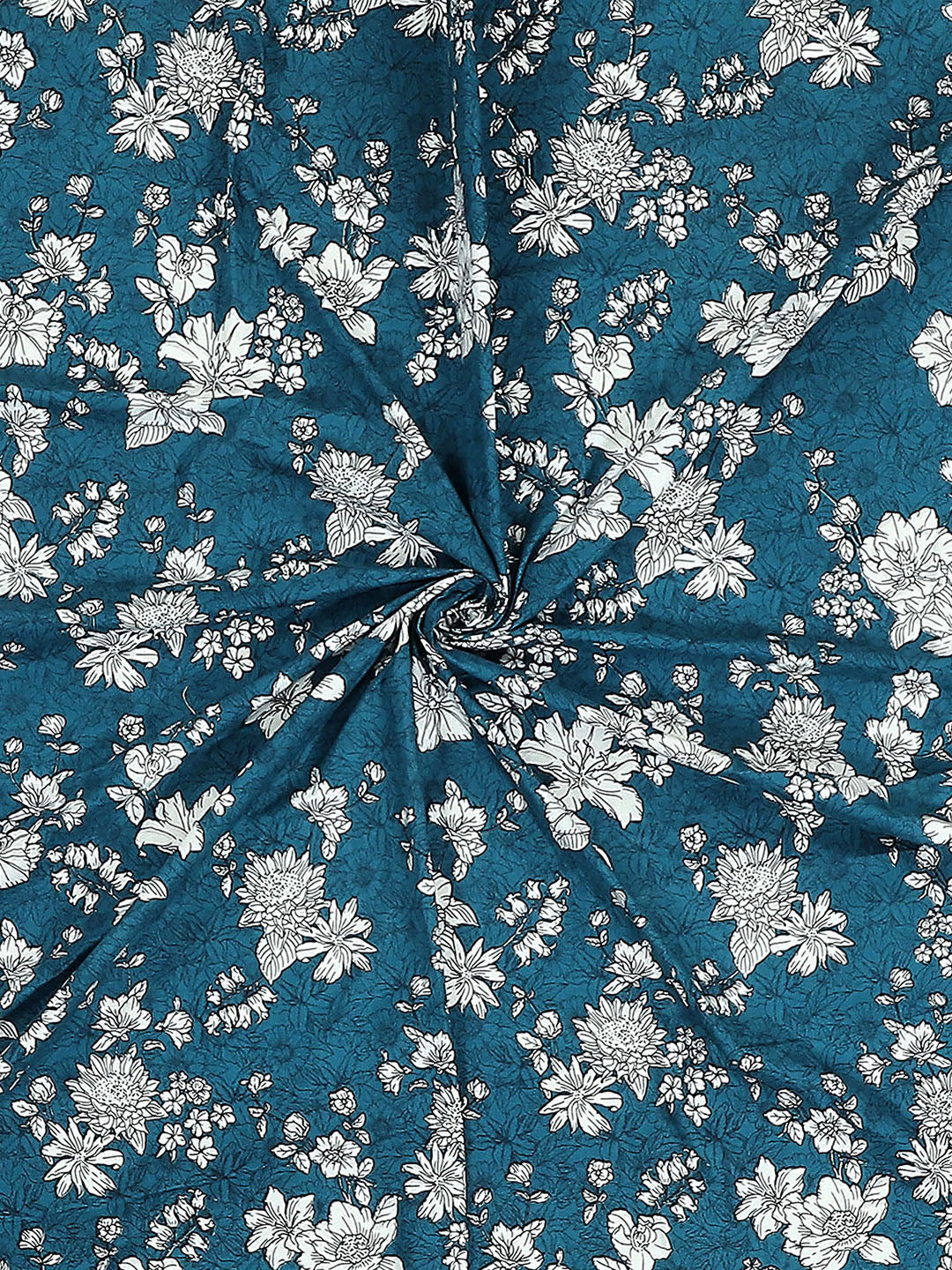 144 TC Cotton Double Bed 1 Bedsheet with 2 Pillow Covers (Fashnik)