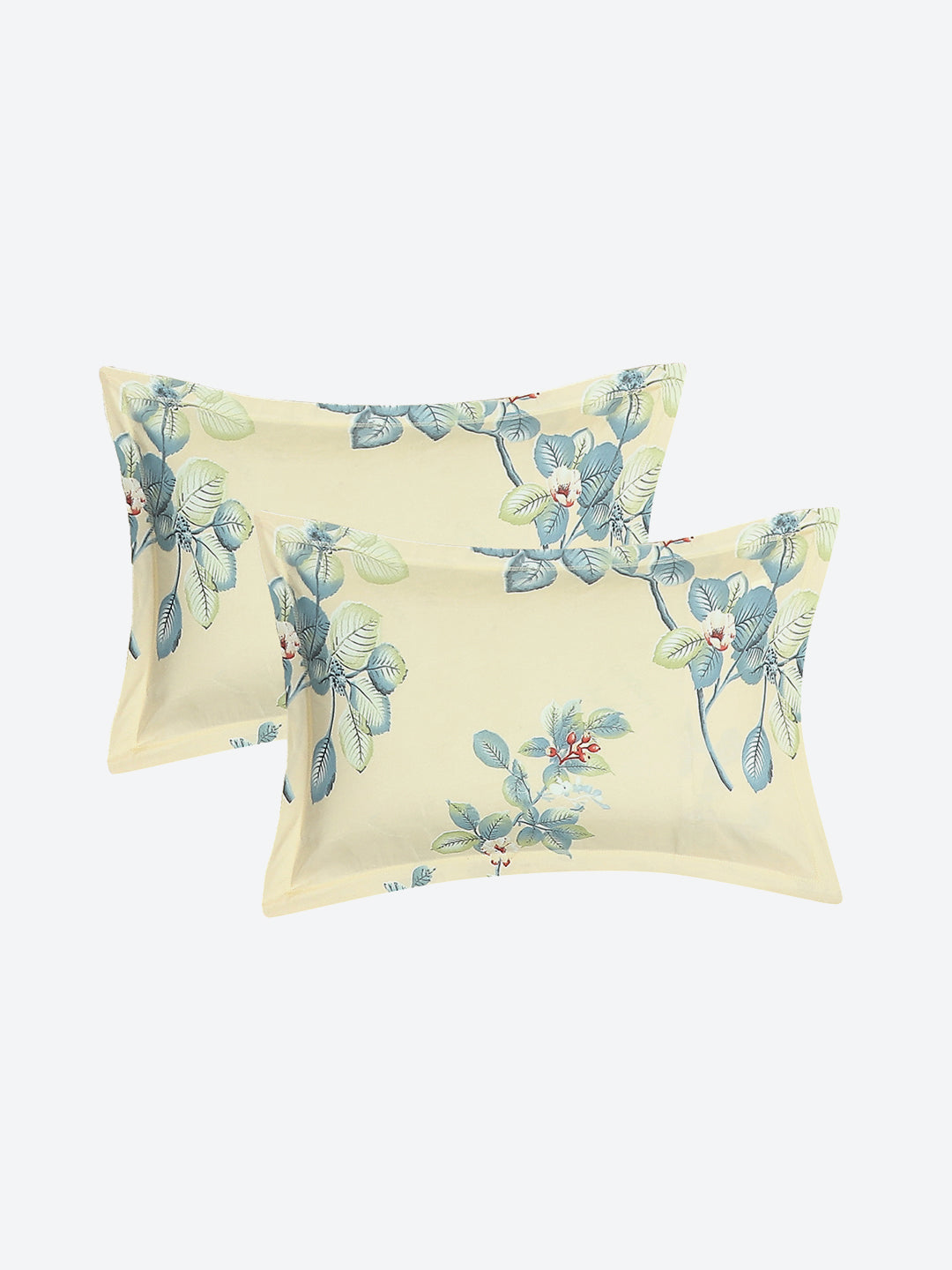 144 TC Cotton Double Bed 1 Bedsheet with 2 Pillow Covers (Fashnik)