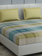 200 TC Cotton Double Bed 1 Bedsheet with 2 Pillow Covers (Ramona)