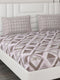 144 TC Cotton Double Bedsheet with 2 Pillow Covers