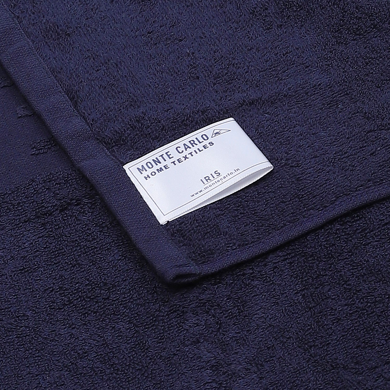 Navy Blue Cotton 525 GSM Bath Towel