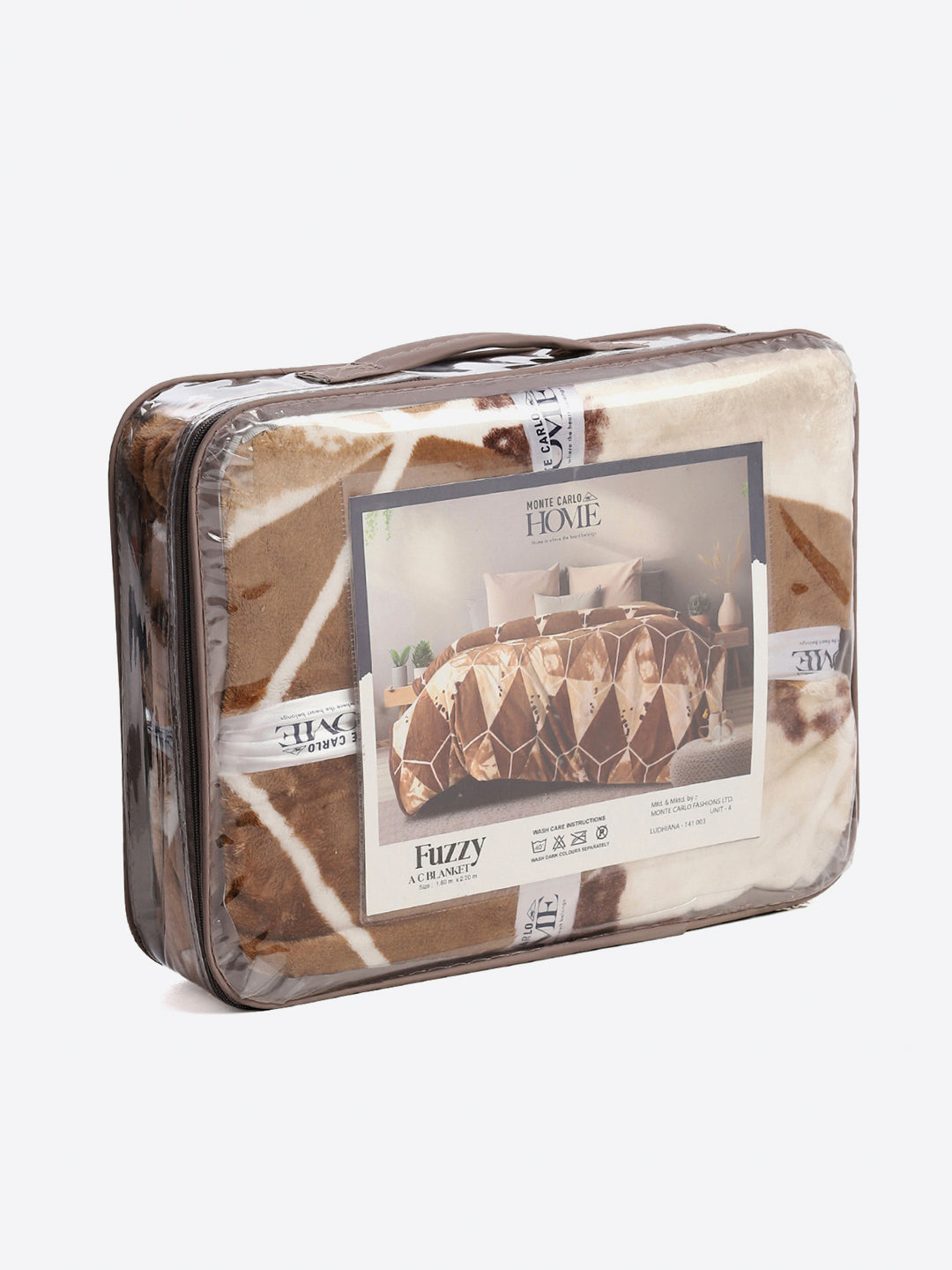Printed Single Bed 233 GSM Blanket for AC Room - (Fuzzy)