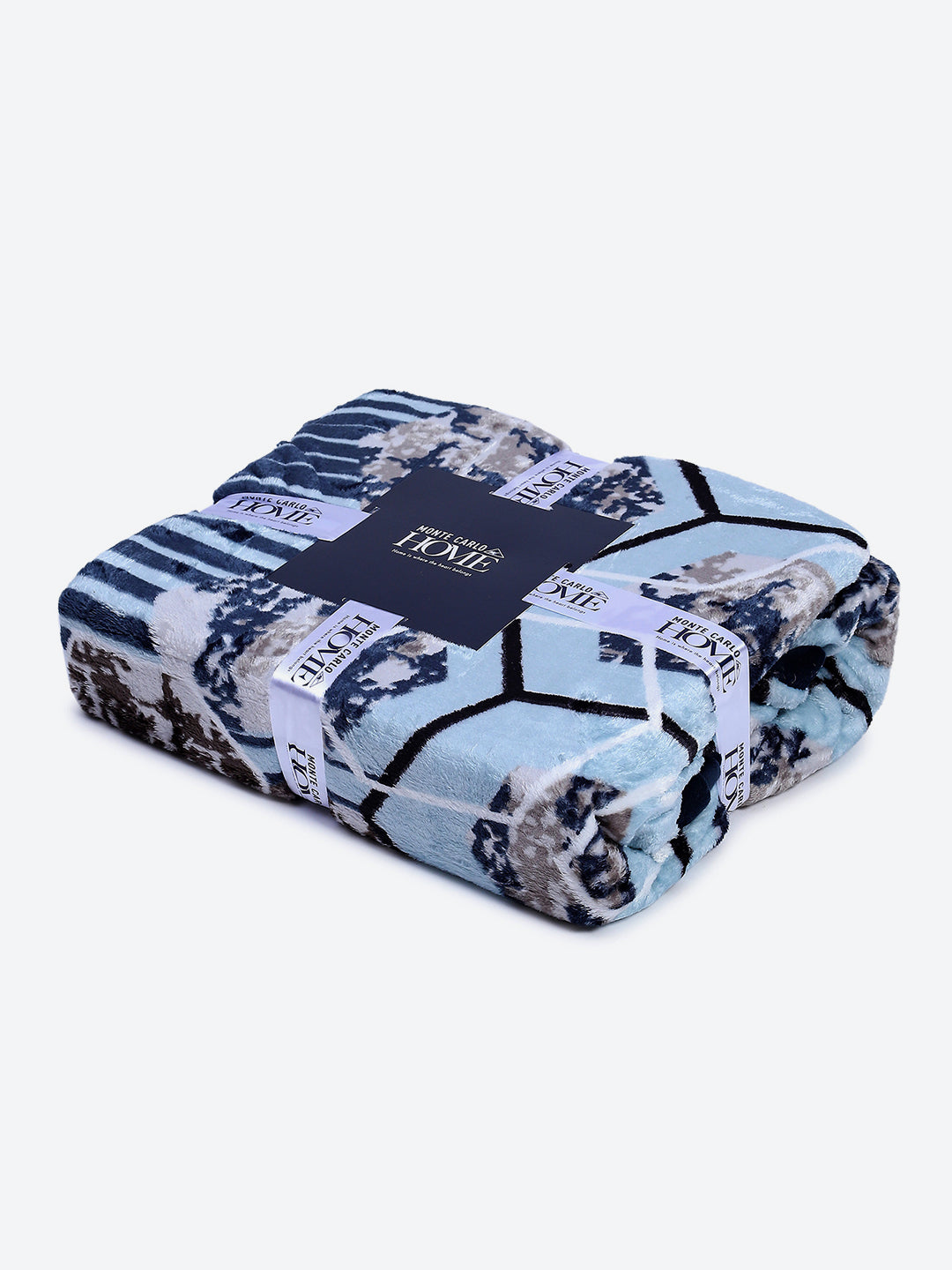 Printed Single Bed 240 GSM Blanket for AC Room - (Fuzzy)