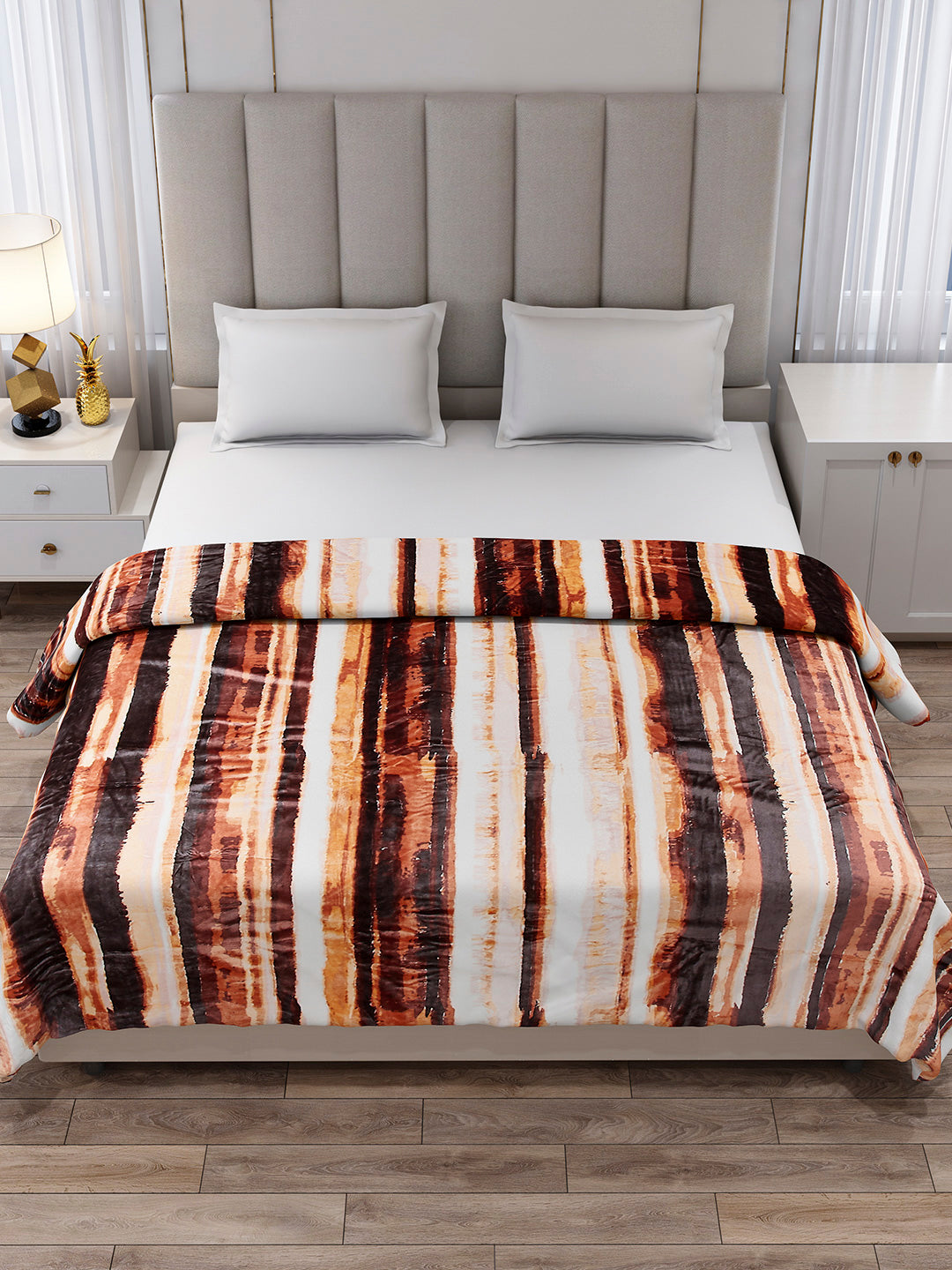 Printed Double Bed 300 GSM Blanket for AC Room - (Legacy)