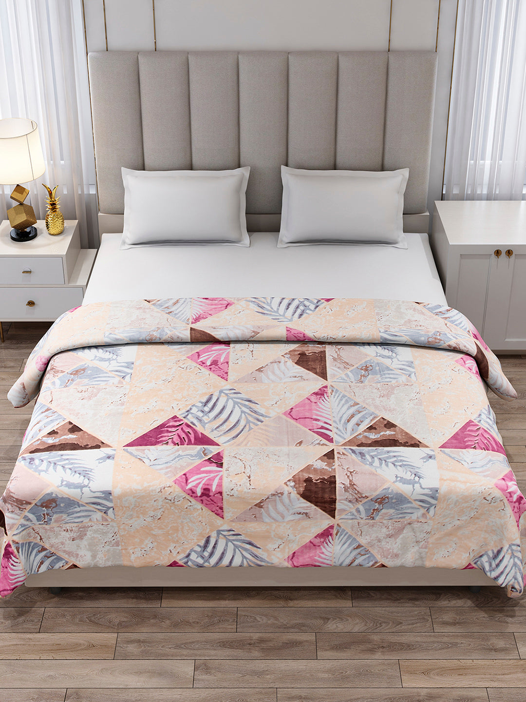 Printed Double Bed 300 GSM Blanket for AC Room - (Legacy)