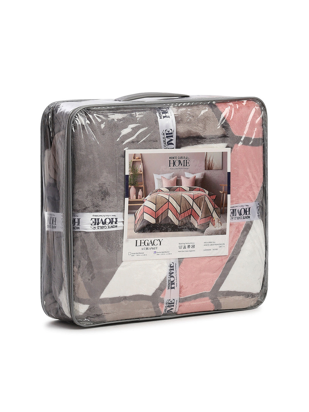 Printed Double Bed 300 GSM Blanket for AC Room - (Legacy)