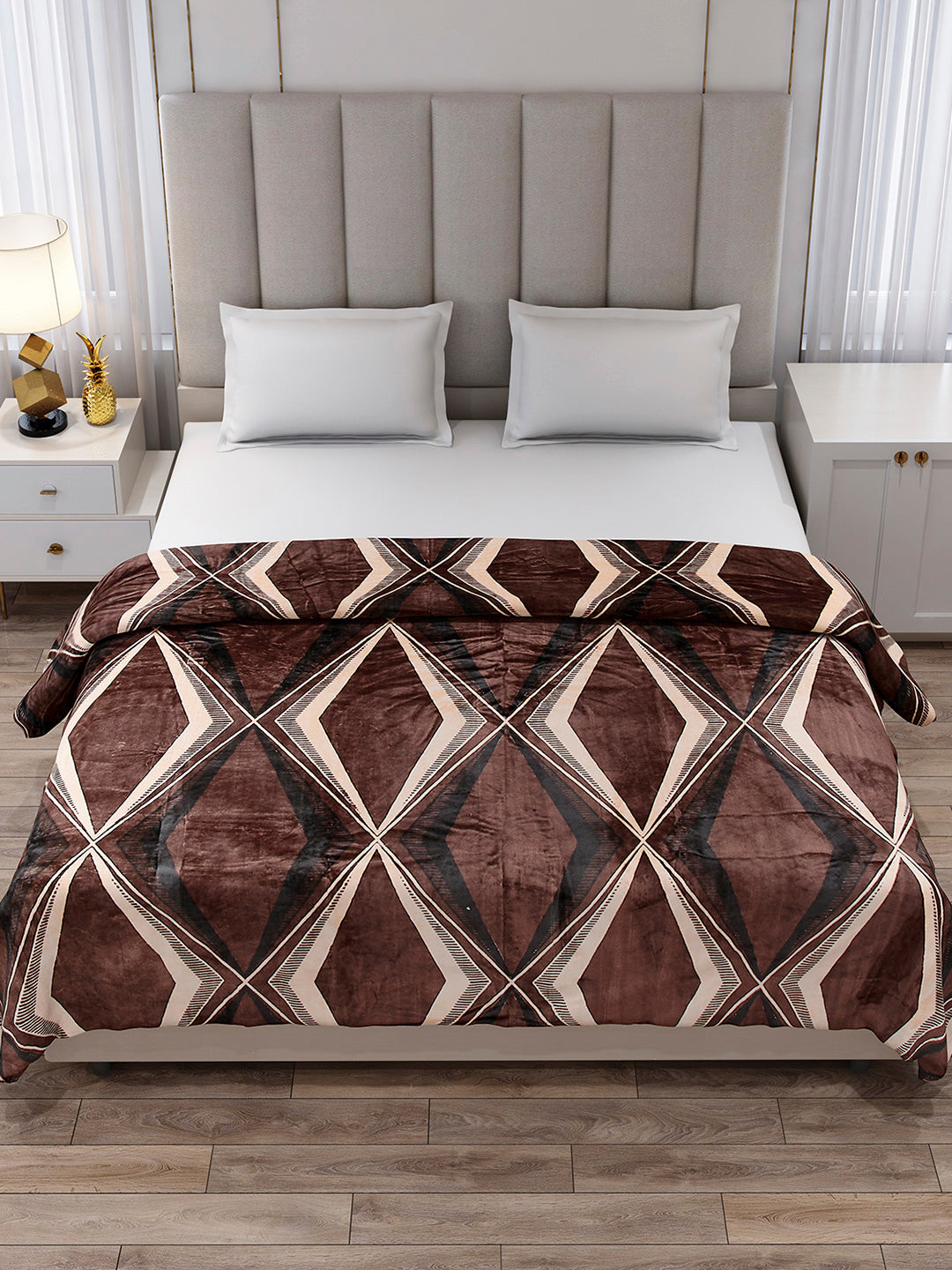 Printed Double Bed 300 GSM Blanket for AC Room - (Legacy)