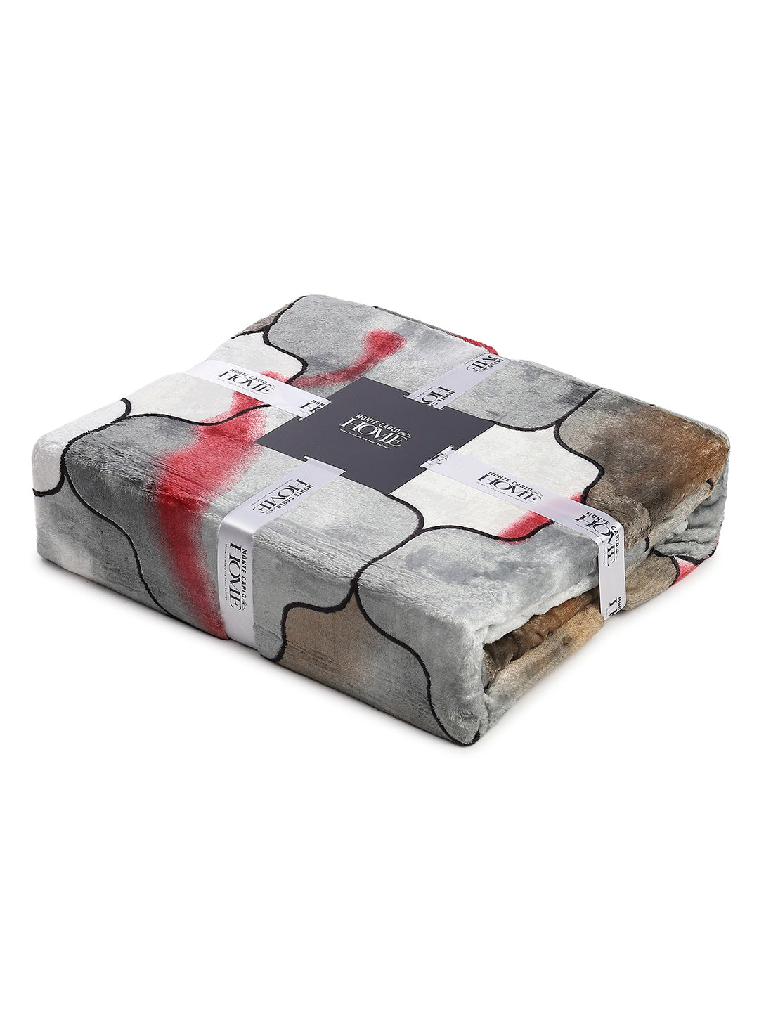 Printed Double Bed 233 GSM Blanket for AC Room - (Plushy)
