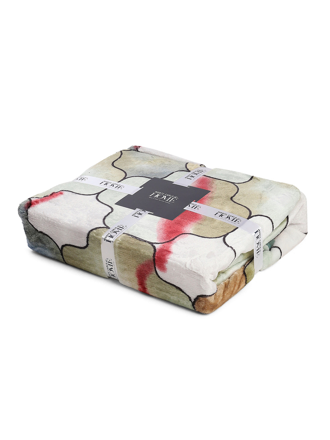 Printed Double Bed 233 GSM Blanket for AC Room - (Plushy)
