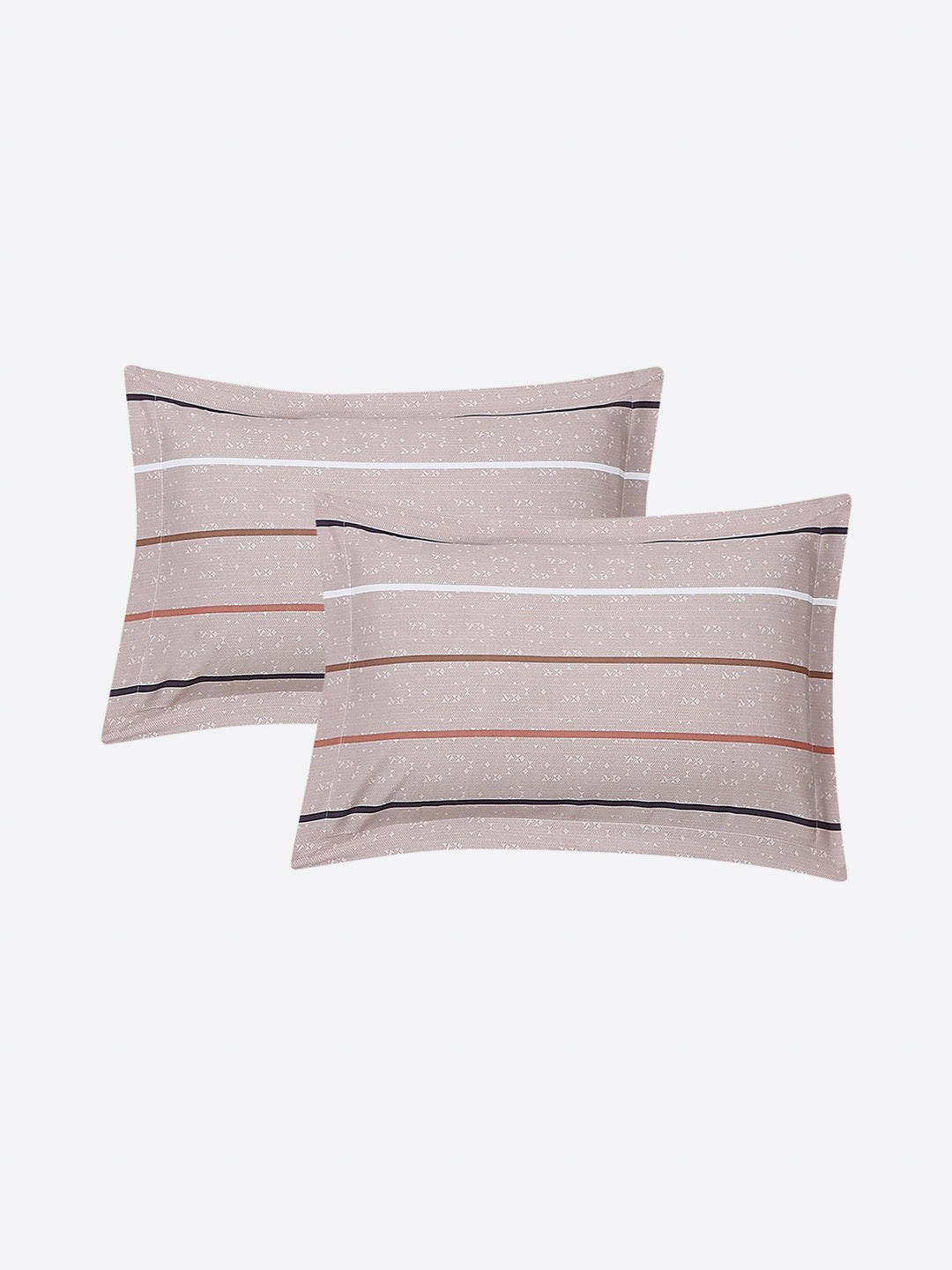 110 GSM Polyester Double Bed 1 Bedsheet with 2 Pillow Cover (Aromatica)