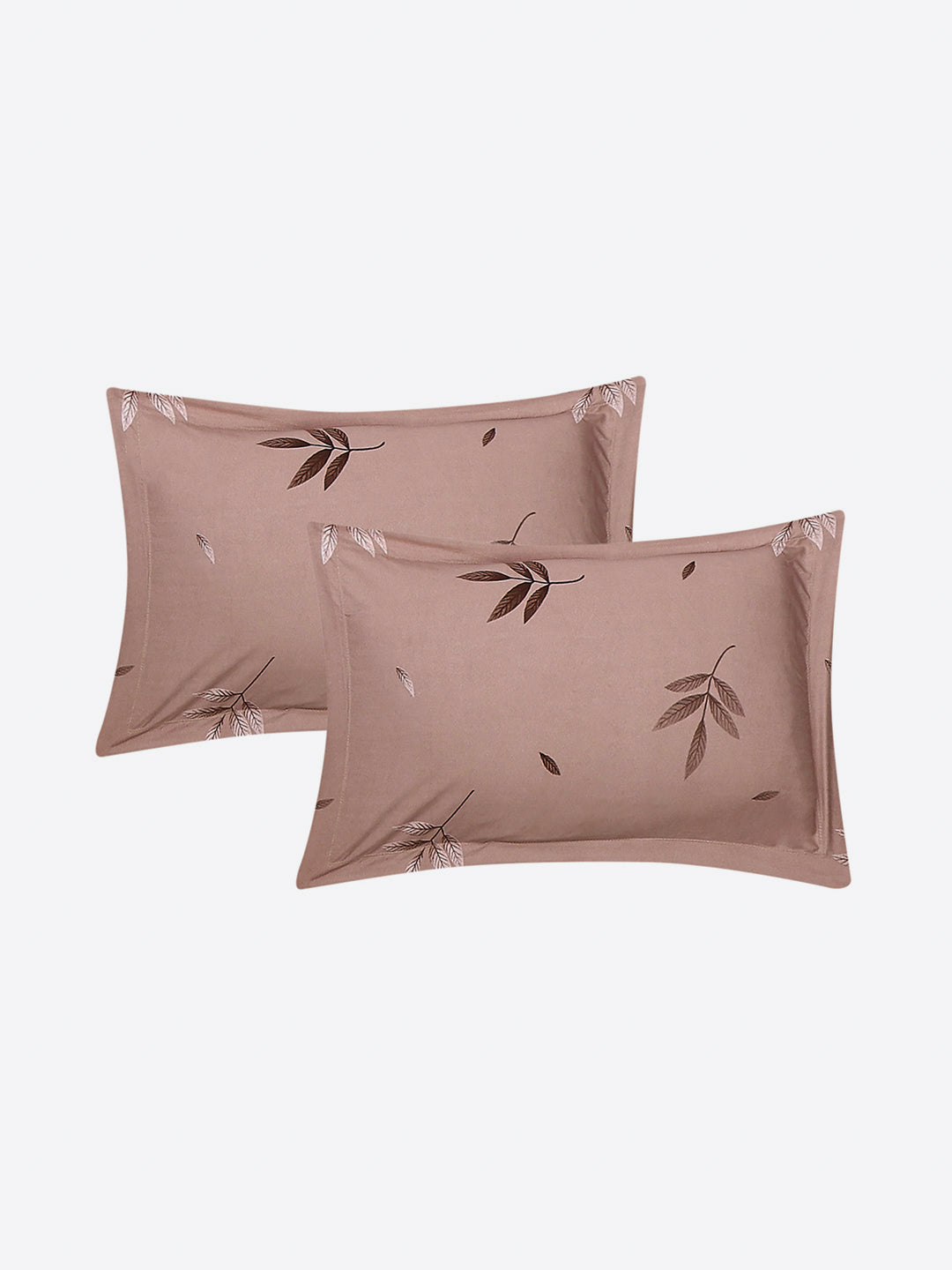 110 GSM Polyester Double Bed 1 Bedsheet with 2 Pillow Cover (Aromatica)