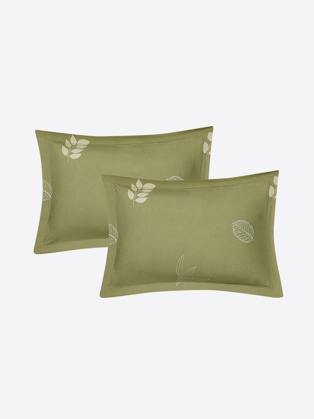 110 GSM Polyester Double Bed 1 Bedsheet with 2 Pillow Cover (Aromatica)