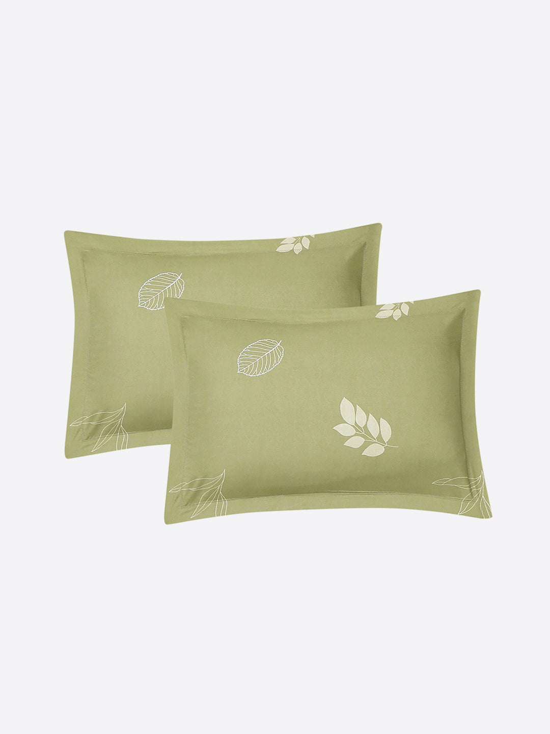 110 GSM Polyester Double Bed 1 Bedsheet with 2 Pillow Cover (Aromatica)