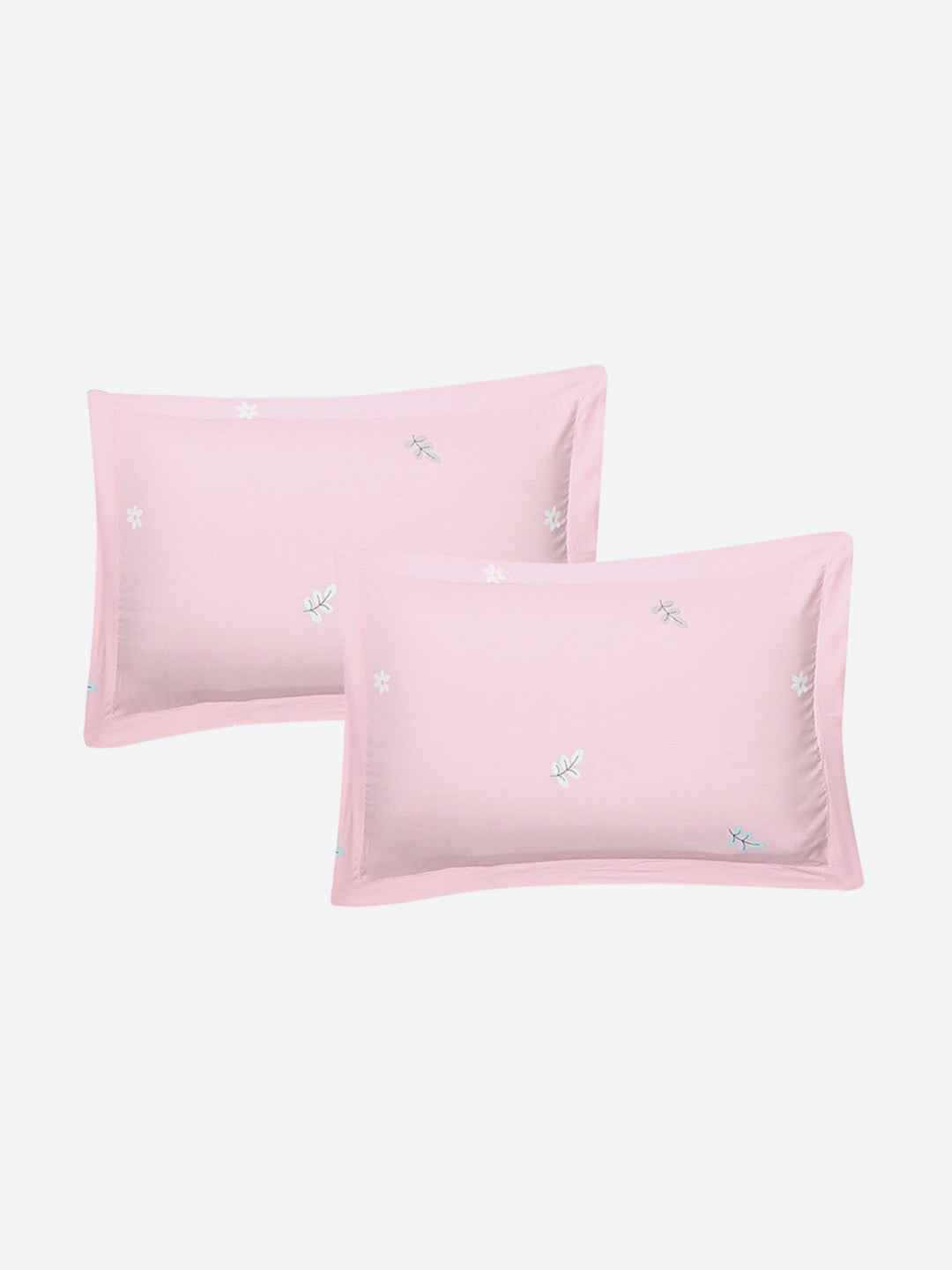 110 GSM Polyester Double Bed 1 Bedsheet with 2 Pillow Cover (Aromatica)