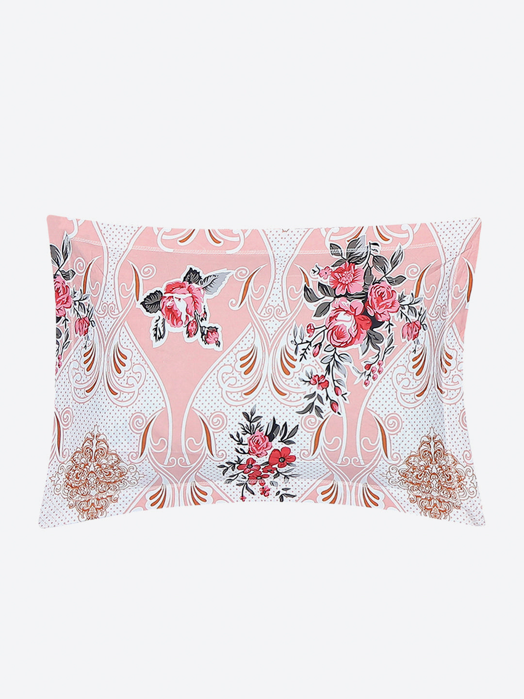 130 GSM Polyester Single Bedsheet with 1 Pillow Cover (Decoy)