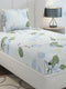 130 GSM Polyester Single Bedsheet with 1 Pillow Cover (Decoy)