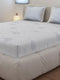 130 GSM Polyester King Size 1 Bedsheet with 2 Pillow Covers (Edmond)