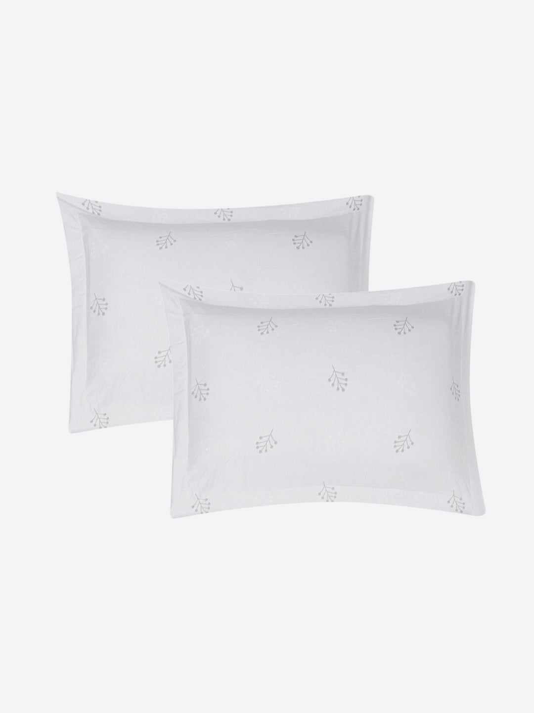130 GSM Polyester King Size 1 Bedsheet with 2 Pillow Covers (Edmond)