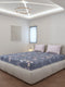 130 GSM Polyester King Size 1 Bedsheet with 2 Pillow Covers (Edmond)