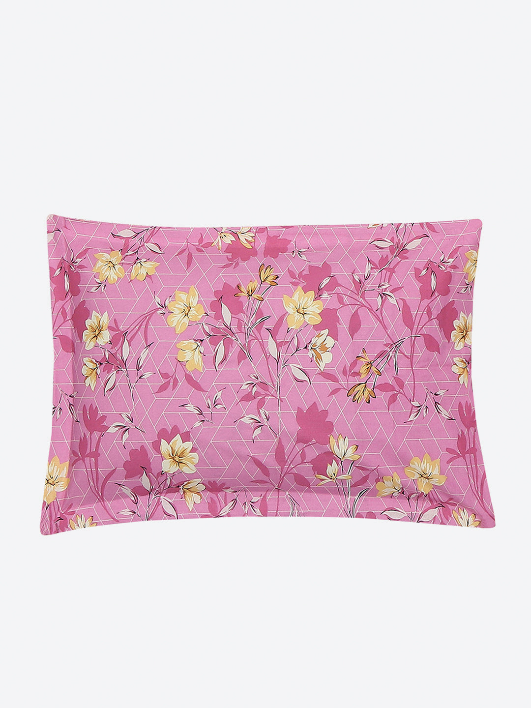104 TC Cotton Single Bedsheet with 1 Pillow Cover (Elegance)