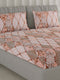 130 GSM Polyester Double Bed 1 Bedsheet with 2 Pillow Covers (Fashnik)