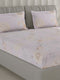 130 GSM Polyester Double Bed 1 Bedsheet with 2 Pillow Covers (Fashnik)