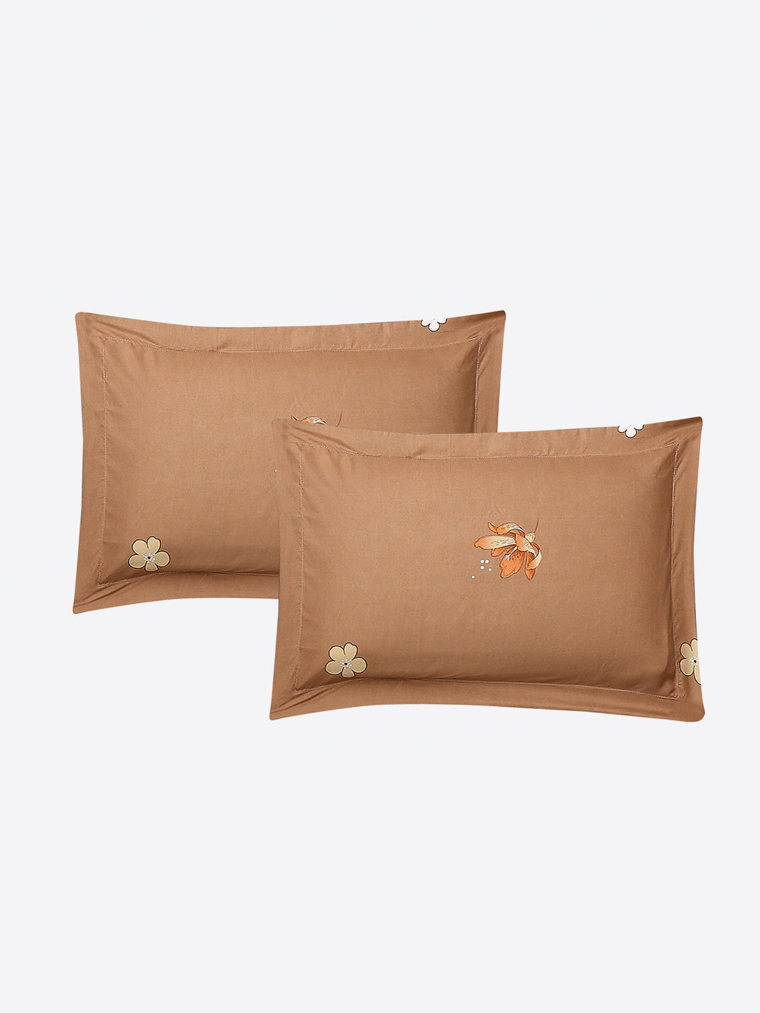 130 GSM Polyester Double Bed 1 Bedsheet with 2 Pillow Covers (Immortal)