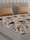 130 GSM Polyester Double Bed 1 Bedsheet with 2 Pillow Covers (Immortal)