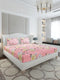 120 GSM Polyester Queen Size 1 Bedsheet with 2 Pillow Covers (Occasion)