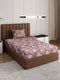 120 GSM Polyester Single Bedsheet with 1 Pillow Cover (Pixel)