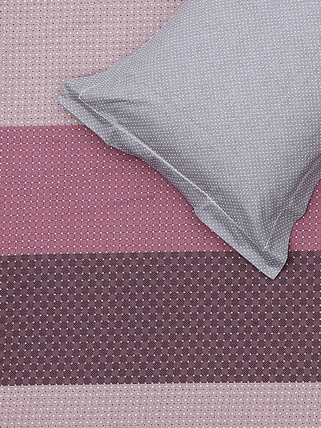210 TC Cotton Double Bed 1 Bedsheet with 2 Pillow Covers (Ramona)