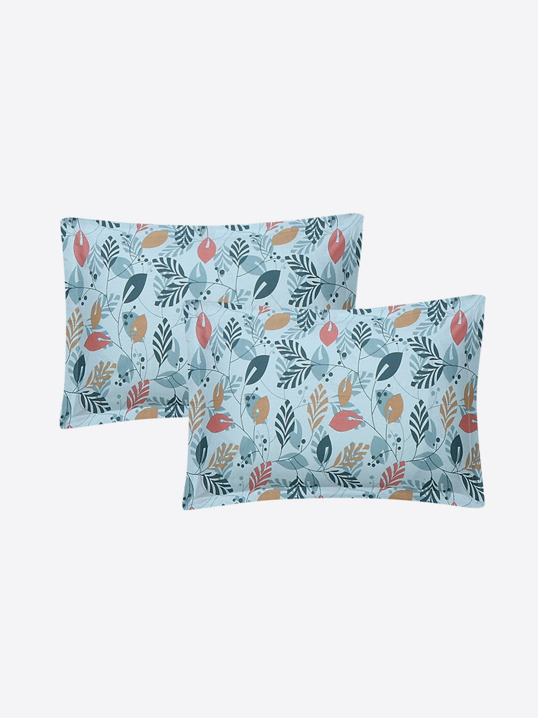 104 TC 100% Cotton Double Bed 1 Bedsheet with 2 Pillow Cover (Samriddhi)