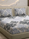 104 TC 100% Cotton Double Bed 1 Bedsheet with 2 Pillow Cover (Samriddhi)