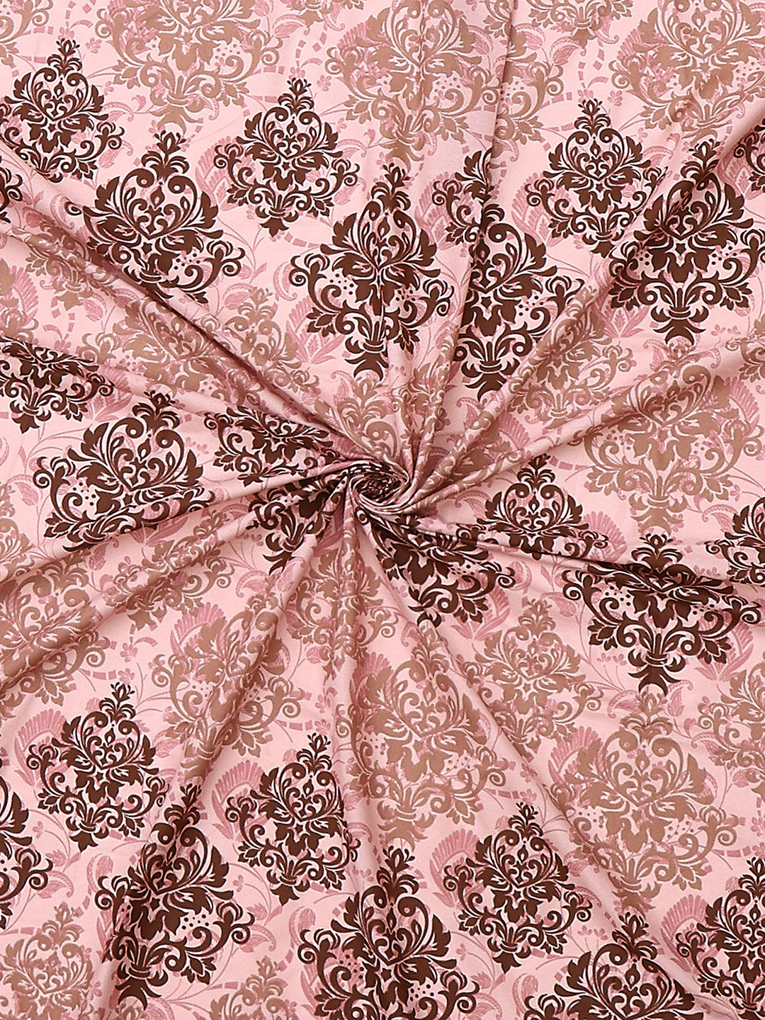 104 TC 100% Cotton Double Bed 1 Bedsheet with 2 Pillow Cover (Samriddhi)