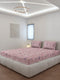 130 GSM Polyester Queen Size 1 Bedsheet with 2 Pillow Covers (Sanskriti)