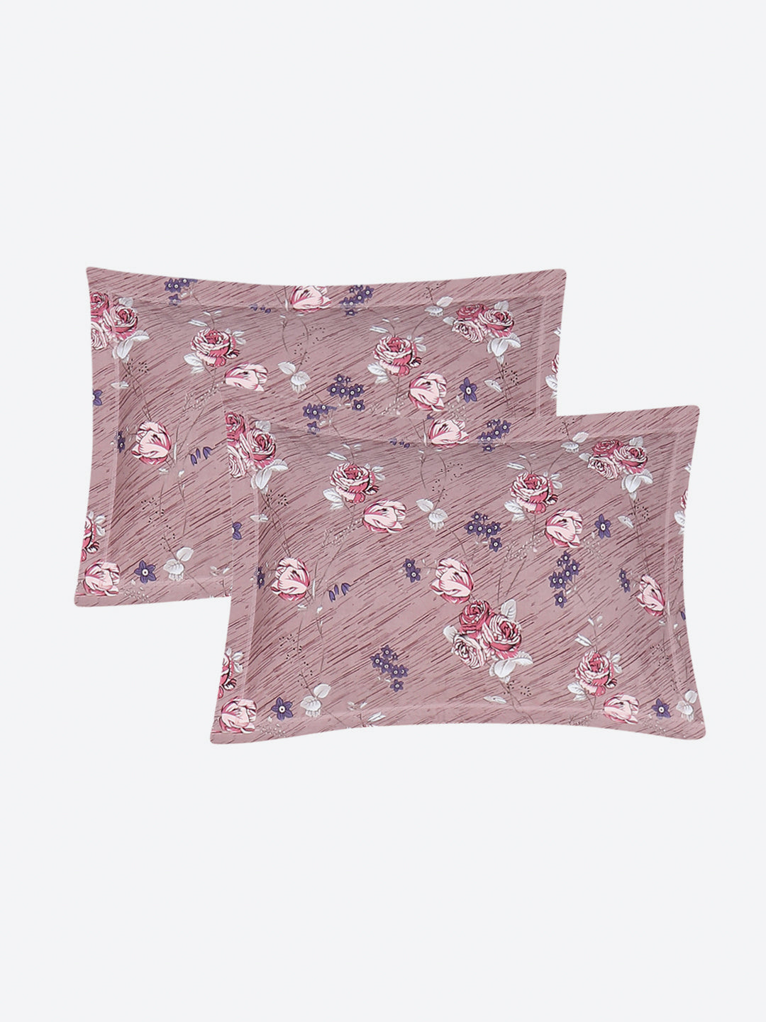 130 GSM Polyester Queen Size 1 Bedsheet with 2 Pillow Covers (Sanskriti)