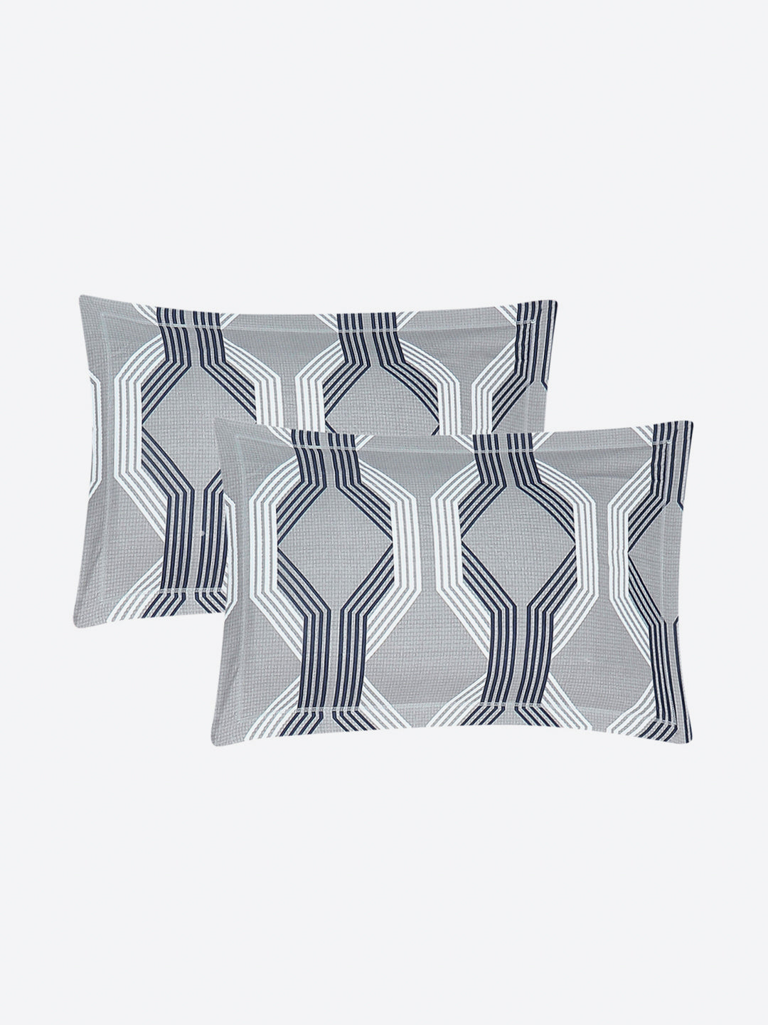 130 GSM Polyester Queen Size 1 Bedsheet with 2 Pillow Covers (Sanskriti)
