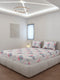 130 GSM Polyester Queen Size 1 Bedsheet with 2 Pillow Covers (Sanskriti)