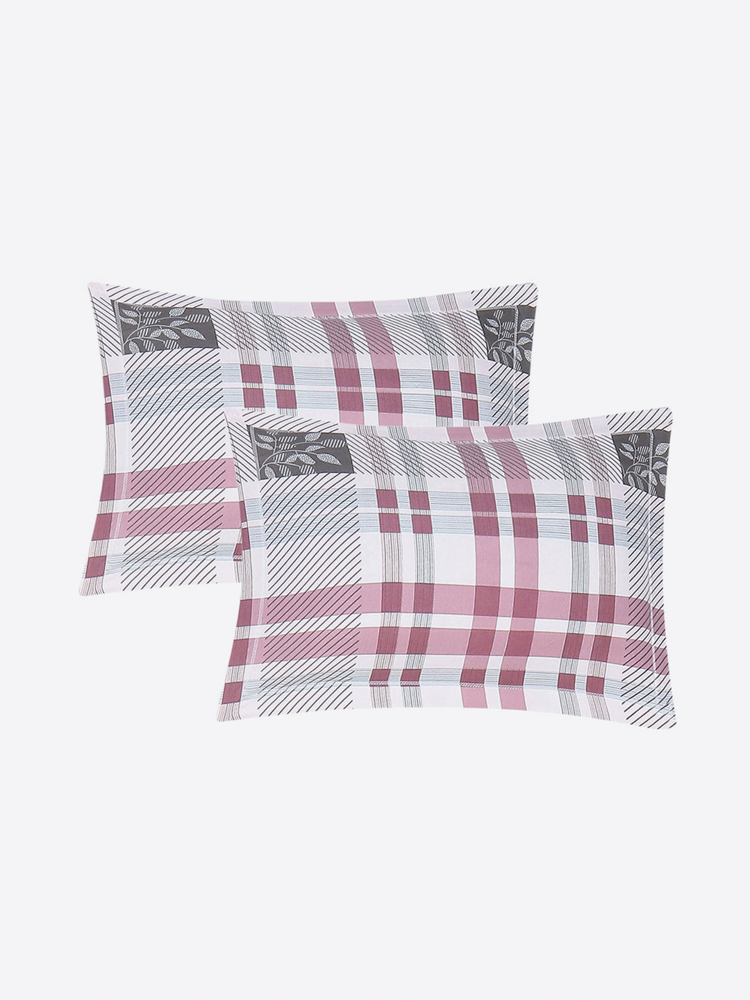 130 GSM Polyester Queen Size 1 Bedsheet with 2 Pillow Covers (Sanskriti)