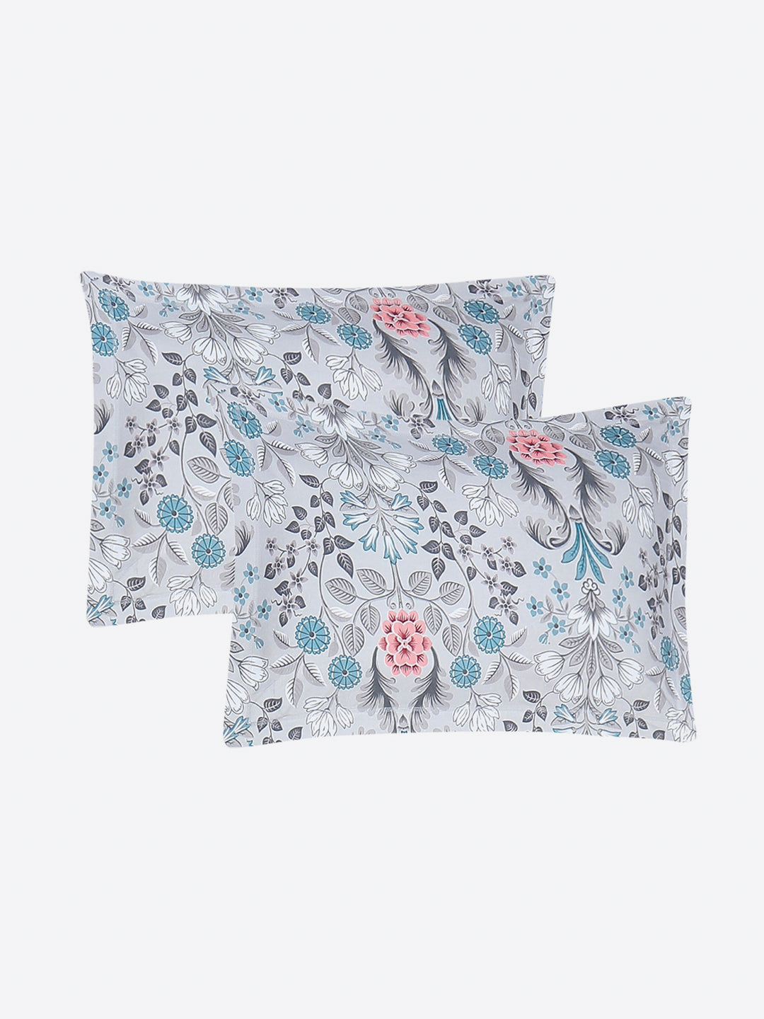 130 GSM Polyester Queen Size 1 Bedsheet with 2 Pillow Covers (Sanskriti)