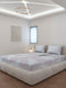 130 GSM Polyester King Size 1 Bedsheet with 2 Pillow Covers (Stanley)