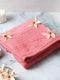 Pink Cotton Solid 400 GSM Bath Towel (Jazz)