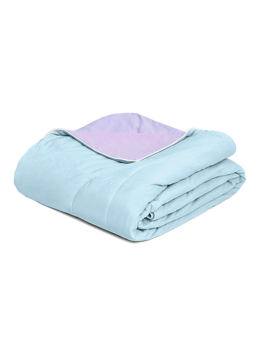 Solid Single Bed 110 GSM Comforter for AC Room - (Icefelgsb)